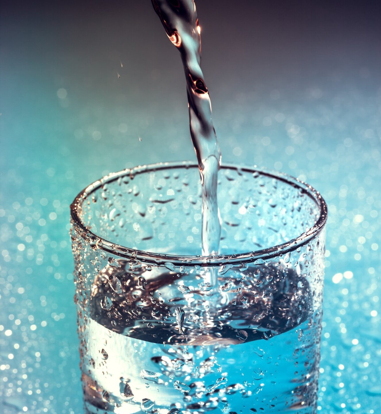 Glass of water